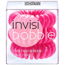 InvisiBobble spirál hajgumi 3 db (Candy Pink - rózsaszín) hajdísz