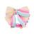 Invisibobble Sprunchie Kids hajgumi 1 db gyermekeknek Bow Rainbow