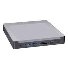INVZI MagHub 8-in-1 USB-C Docking Station / Hub for iMac with SSD Bay (Gray) hub és switch