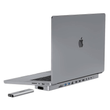 INVZI USB-C docking station / Hub for MacBook Pro 16&quot; INVZI MagHub 12in2 with SSD tray (gray) hub és switch