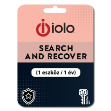 iolo Search and Recover (1 eszköz / 1 év) (Elektronikus licenc) karbantartó program