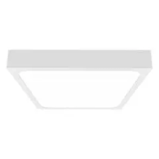  IP44 mennyezeti LED lámpatest - négyzet (30W) hideg fehér, fehér (420 mm) világítás