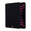  iPad Pro 12.9 2021 (5.gen) Tablettok - fekete szilikon tablet hátlap tok