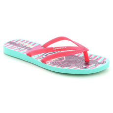 Ipanema Bossa Print Kids gyerek papucs - zöld/rózsaszín