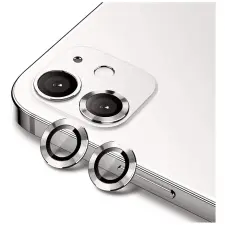  iPhone 12 mini - Metal - üveg, kameralencse védőkeret mobiltelefon kellék