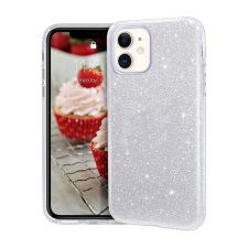  iPhone 12 mini Telefontok - Ezüst Shiny tok tok és táska