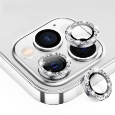  iPhone 13 Pro - Diaomond - üveg, kameralencse védőkeret mobiltelefon kellék