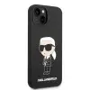  iPhone 14 Plus Karl Lagerfeld KLHCP14MSNIKBCK Liquid Silicone Ikonik NFT tok fekete