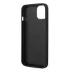  iPhone 14 Plus Karl Lagerfeld Saffiano Monogram tok fekete (KLHCP14MSAKLHPK)