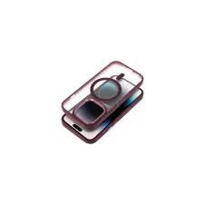  iPhone 17 matt mágnestok tok szilvavörös tok és táska