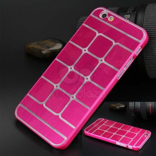 Iphone 6 alu tok - sötét pink tok és táska