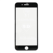  IPHONE 7/8 / SE 2020-ban - edzett üveg üvegfólia 0,3 mm 5D Fekete mobiltelefon kellék