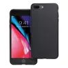  iPhone 7 Plus / 8 Plus szilikon tok, hátlaptok, telefon tok, hátlaptok, matt, fekete