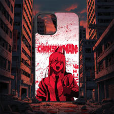 iPhone Chainsaw Man - Power Red - iPhone tok tok és táska