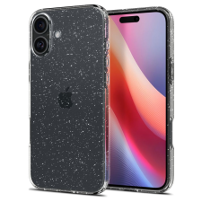 iPhone Telefontok iPhone 16 Plus - Spigen Liquid Crystal Glitter TPU átlátszó tok tok és táska