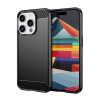 iPhone Telefontok iPhone 16 Pro - Carbon Fiber - fekete szilikon hátlap tok