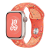 iprofix Apple Watch szíj, 38/ 40/ 41 mm, Öko - lélegző sport szilikon szíj - narancssárga