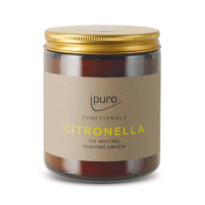 Ipuro Functionals Citronella - No Worries illatgyertya 200g, gyertya