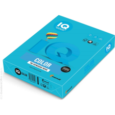 IQ Fénymásolópapír A4 80g IQ aqua blue AB48 intenzív vízkék fénymásolópapír