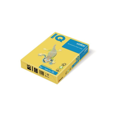 IQ Fénymásolópapír színes IQ Color A/4 80 gr intenzív sárga IG50 500 ív/csomag fénymásolópapír