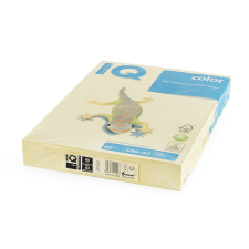 IQ Másolópapír, színes, A3, 80g. IQ YE23 500ív/csomag, pasztell sárga fénymásolópapír