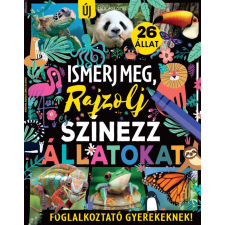 IQ PRESS LAPKIADÓ KFT Trend Bookazine - Ismerj meg, rajzolj és színezz állatokat gyermek- és ifjúsági könyv