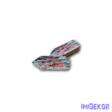  Iránymutató nyíl 5db/csomag 6x2,5cm - Lollipop sugárút dekorációs kellék