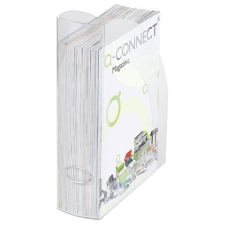  Iratpapucs műanyag Q-Connect átlátszó lefűző