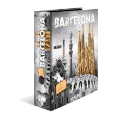 Iratrendező Herma A/4 70 mm gerinccel Barcelona mappa
