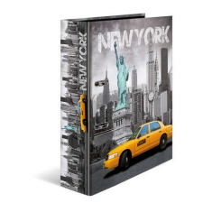 Iratrendező Herma A/4 70 mm gerinccel New York gyűrűskönyv