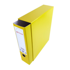 Iratrendező tokos FORTUNA A/4 sárga irattartó