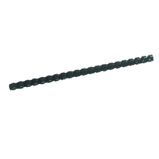 Iratspirál műanyag 10 mm 41-55 lap fekete 1 db spirálozó gép