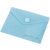 Irattartó tasak, A6, PP, patentos, PANTA PLAST, pasztell kék (INP410005203)