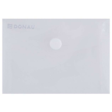 Irattartó tasak, A7, PP, patentos, DONAU, áttetsző irattartó