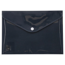  Irattartó tasak BiroTime A/5 patentos fekete irattartó