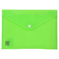  Irattartó tasak BiroTime A/5 patentos zöld irattartó