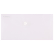  Irattartó tasak, DL, PP, patentos, DONAU, áttetsző irattartó