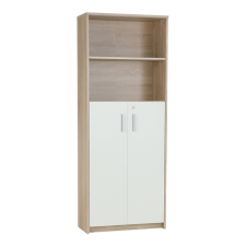  Irattartó zárható szekrénnyel, sonoma tölgy/fehér, JOHAN 2 NEW 10 bútor