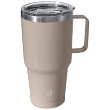 Iris Barcelona Tumbler pohár fogantyúval 850 ml, bézs termosz