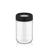  IRIS C-00115 Ring üveg tároló 660ml, fekete, elfántcsont vagy szürke színű