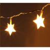 IRIS Csillag alakú fix fényű/3m/meleg fehér/10db LED-es USB-s fénydekoráció  (152-05) (152-05)