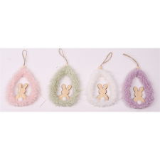 IRIS Dekor Akasztós Tojásban Nyuszi 4 féle - Véletlenszerű szín (68843) party kellék