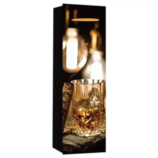 IRIS Dísztasak boros 12x36 cm whiskey és jég ajándéktasak