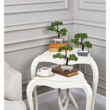 IRIS E5660 BONSAI dekoráció művirággal cserépben 10x22cm (E5660) dekoráció