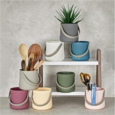 IRIS E5762 cserép fogóval 11x18cm (IRIS_E5762) dekorációs kellék