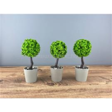 IRIS E5786 dekoráció művirággal cserépben 8x18cm (IRIS_E5786) dekorációs kellék