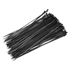 IRIS Electric 110124072 kábelkötegelő 200x3,6mm Fekete (100 db) (110124072) asztali számítógép kellék