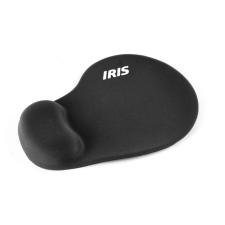 IRIS ergonomikus fekete egérpad (p-23) asztali számítógép kellék
