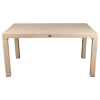 IRIS GF-800C ORIGINAL kerti asztal műanyag rattan cappuccino 90x150cm