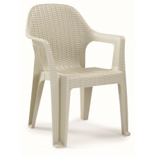 IRIS GF-900C Polo CAPPUCCINO műanyag rattan karfás kerti szék kerti bútor